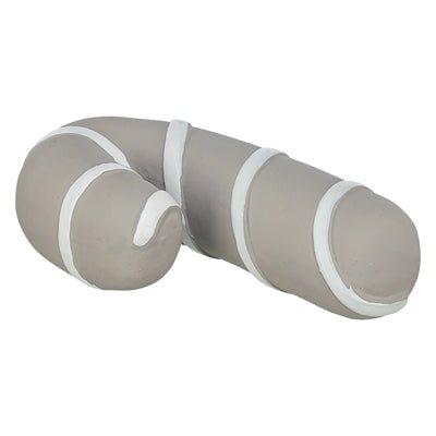 Trixie Xmas Kerststok Latex – Grijs Hondenspeelgoed – Speels & Duurzaam - Bivakshop