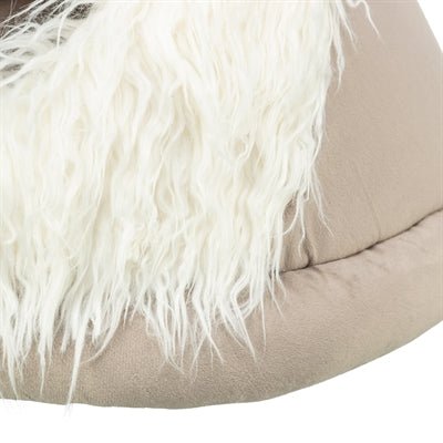 Trixie Xmas Tent Kabouter – Velvet Look – Beige Hondenspeelgoed - Bivakshop