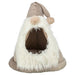 Trixie Xmas Tent Kabouter – Velvet Look – Beige Hondenspeelgoed - Bivakshop