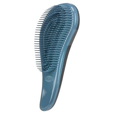 Trixie - Zachte Borstel Blauw - 19 cm - Vachtverzorging - Bivakshop