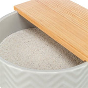 Trixie - Zandbad Met Platform Muizen/Hamsters - Keramiek/Hout 24x24 cm/25x9 cm - Bivakshop