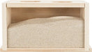 Trixie - Zandbad Voor Muizen / Hamsters - Houten Observatiebad (20x12x12 cm) - Bivakshop