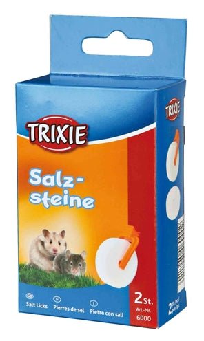 Trixie - Zoutliksteen Met Houder - Mineraalaanvulling (54 gr / 84 gr) - Bivakshop