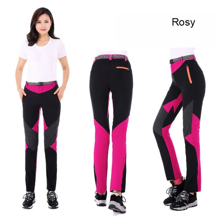 TRVLWEGO dames outdoor broek - Sneldrogend, winddicht & UPF50+ zonnebescherming - Bivakshop