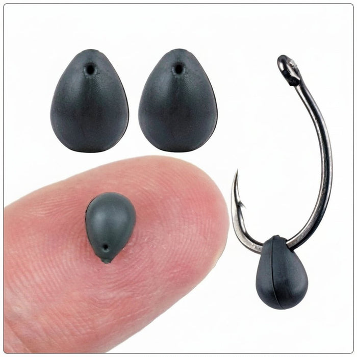 Tungsten Hook Beads (10x) – 0,4g Pinpoint Balancing - Bivakshop