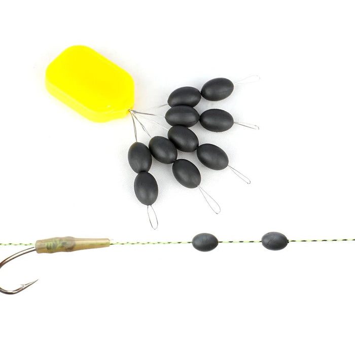 Tungsten Sinkers Set – Voor de Perfecte Rig Balancing (4/6/8 mm) - Bivakshop