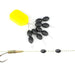 Tungsten Sinkers Set – Voor de Perfecte Rig Balancing (4/6/8 mm) - Bivakshop