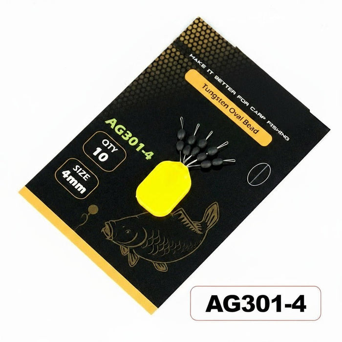 Tungsten Sinkers Set – Voor de Perfecte Rig Balancing (4/6/8 mm) - Bivakshop