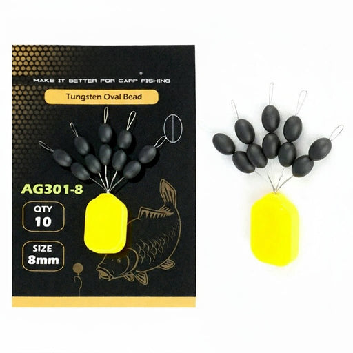Tungsten Sinkers Set – Voor de Perfecte Rig Balancing (4/6/8 mm) - Bivakshop