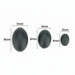 Tungsten Sinkers Set – Voor de Perfecte Rig Balancing (4/6/8 mm) - Bivakshop