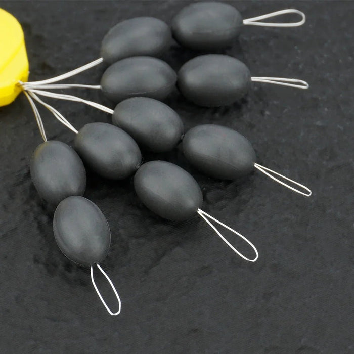 Tungsten Sinkers Set – Voor de Perfecte Rig Balancing (4/6/8 mm) - Bivakshop