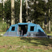 Tunneltent – Waterdichte tent – Blauw – Ruim ontwerp – 4 of 6 Personen - Bivakshop