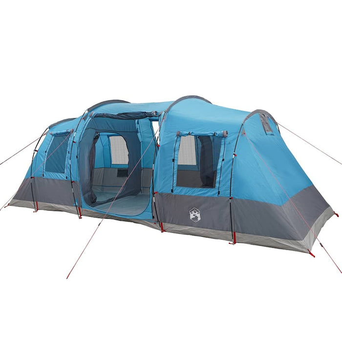Tunneltent – Waterdichte tent – Blauw – Ruim ontwerp – 4 of 6 Personen - Bivakshop