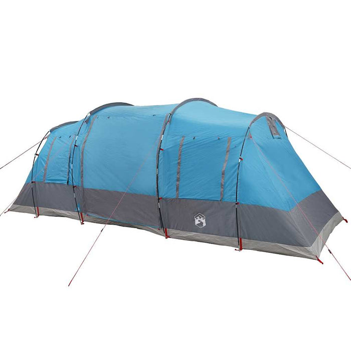 Tunneltent – Waterdichte tent – Blauw – Ruim ontwerp – 4 of 6 Personen - Bivakshop