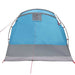 Tunneltent – Waterdichte tent – Blauw – Ruim ontwerp – 4 of 6 Personen - Bivakshop