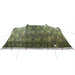 Tunneltent – Waterdichte tent – Camouflage – Ruim ontwerp – 4 of 6 Personen - Bivakshop