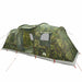 Tunneltent – Waterdichte tent – Camouflage – Ruim ontwerp – 4 of 6 Personen - Bivakshop