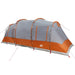Tunneltent – Waterdichte tent – Grijs – Ruim ontwerp – 4 of 6 Personen - Bivakshop
