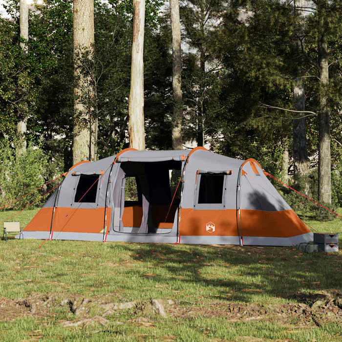 Tunneltent – Waterdichte tent – Grijs – Ruim ontwerp – 4 of 6 Personen - Bivakshop
