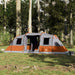 Tunneltent – Waterdichte tent – Grijs – Ruim ontwerp – 4 of 6 Personen - Bivakshop
