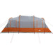 Tunneltent – Waterdichte tent – Grijs – Ruim ontwerp – 4 of 6 Personen - Bivakshop