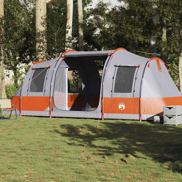 Tunneltent – Waterdichte tent – Grijs – Ruim ontwerp – 4 of 6 Personen - Bivakshop