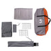 Tunneltent – Waterdichte tent – Grijs – Ruim ontwerp – 4 of 6 Personen - Bivakshop