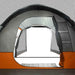 Tunneltent – Waterdichte tent – Grijs – Ruim ontwerp – 4 of 8 Personen - Bivakshop