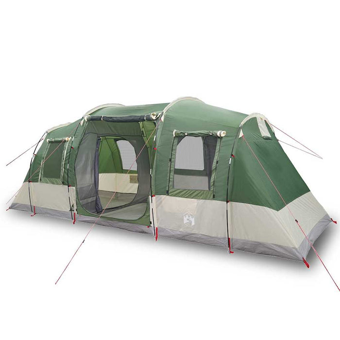 Tunneltent – Waterdichte tent – Groen – Ruim ontwerp – 4 of 6 Personen - Bivakshop