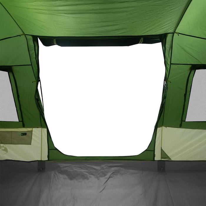 Tunneltent – Waterdichte tent – Groen – Ruim ontwerp – 4 of 6 Personen - Bivakshop