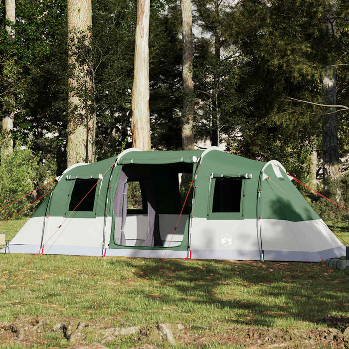 Tunneltent – Waterdichte tent – Groen – Ruim ontwerp – 4 of 6 Personen - Bivakshop