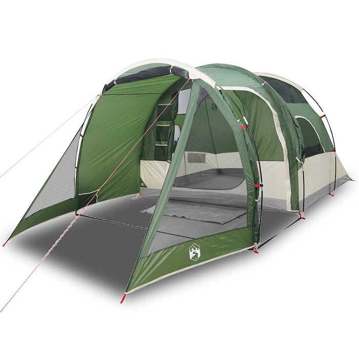 Tunneltent – Waterdichte tent – Groen – Ruim ontwerp – 4 of 6 Personen - Bivakshop