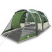 Tunneltent – Waterdichte tent – Groen – Ruim ontwerp – 4 of 6 Personen - Bivakshop