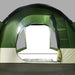 Tunneltent – Waterdichte tent – Groen – Ruim ontwerp – 4 of 6 Personen - Bivakshop
