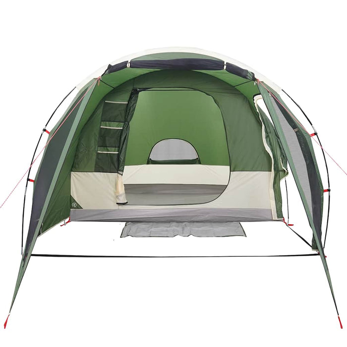 Tunneltent – Waterdichte tent – Groen – Ruim ontwerp – 4 of 6 Personen - Bivakshop