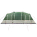 Tunneltent – Waterdichte tent – Groen – Ruim ontwerp – 4 of 6 Personen - Bivakshop