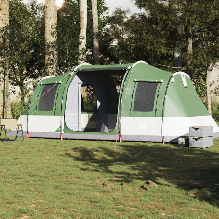 Tunneltent – Waterdichte tent – Groen – Ruim ontwerp – 4 of 6 Personen - Bivakshop