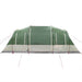 Tunneltent – Waterdichte tent – Groen – Ruim ontwerp – 4 of 6 Personen - Bivakshop