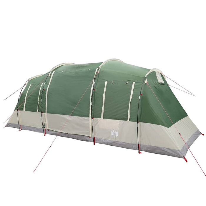 Tunneltent – Waterdichte tent – Groen – Ruim ontwerp – 4 of 6 Personen - Bivakshop