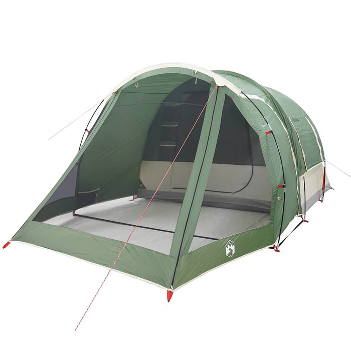 Tunneltent – Waterdichte tent – Groen – Ruim ontwerp – 4 of 6 Personen - Bivakshop