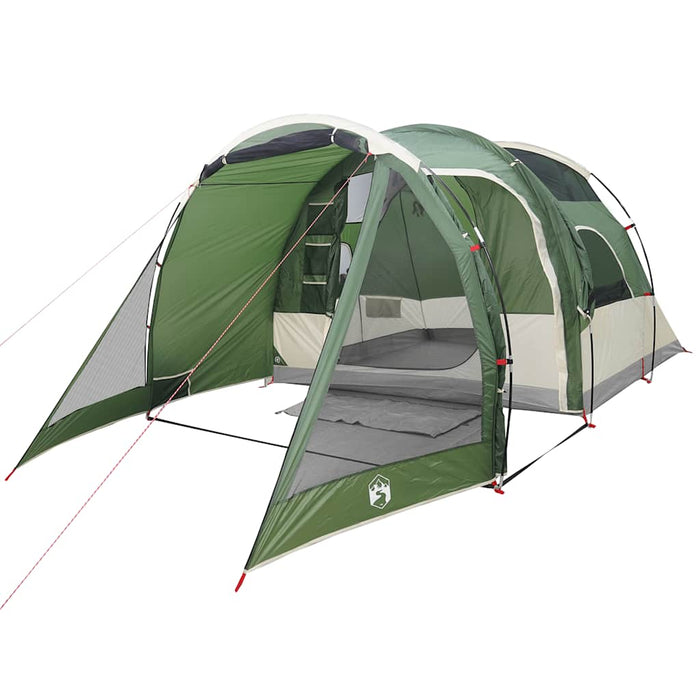 Tunneltent – Waterdichte tent – Groen – Ruim ontwerp – 4 of 6 Personen - Bivakshop