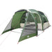 Tunneltent – Waterdichte tent – Groen – Ruim ontwerp – 4 of 6 Personen - Bivakshop