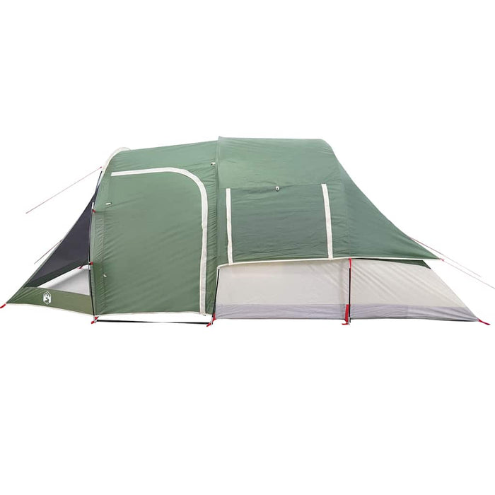 Tunneltent – Waterdichte tent – Groen – Ruim ontwerp – 4 of 6 Personen - Bivakshop