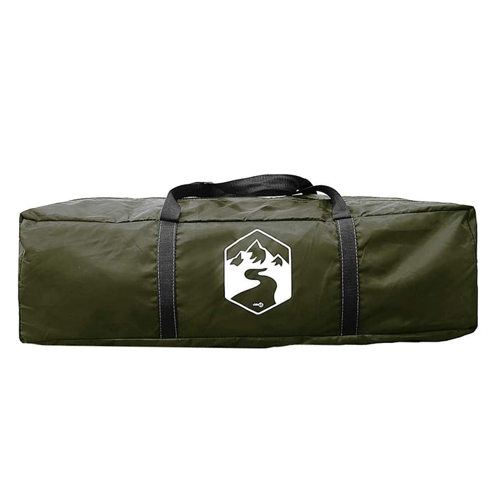 Tunneltent – Waterdichte tent – Olijfgroen – Ruim ontwerp – 4 of 6 Personen - Bivakshop