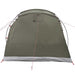 Tunneltent – Waterdichte tent – Olijfgroen – Ruim ontwerp – 4 of 6 Personen - Bivakshop