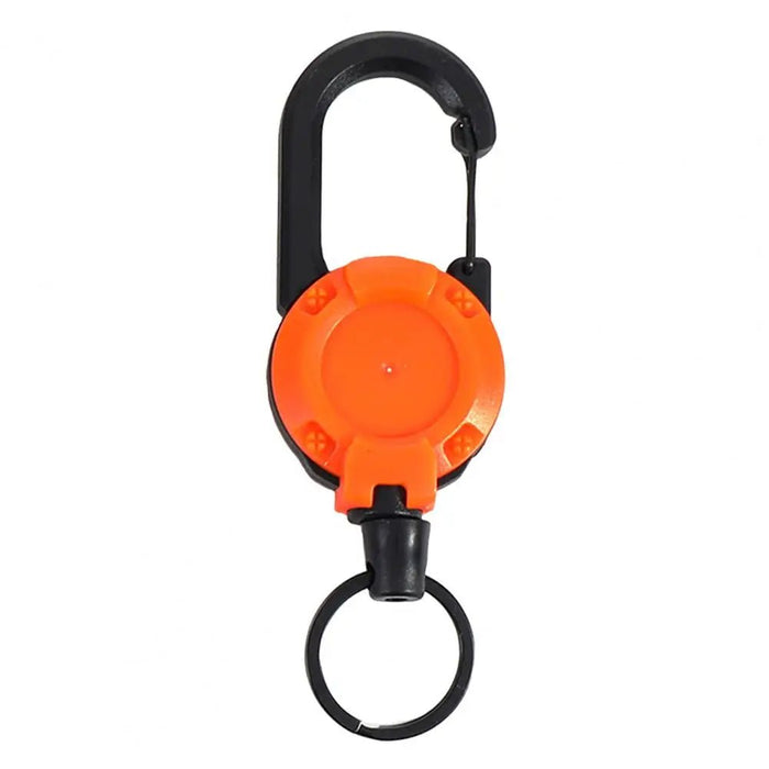 Uittrekbare sleutelhouder met karabijnhaak – Compact en anti - verlies ontwerp voor camping en dagelijks gebruik - Bivakshop