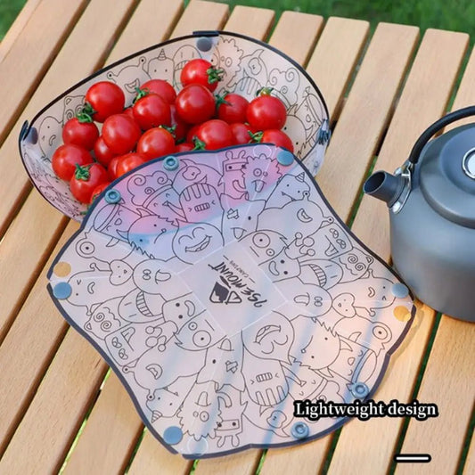 Ultra Light opvouwbaar outdoor servies – Compacte schalen, Borden & Koffiefilters – Multi - inzetbaar & Draagbaar - Bivakshop
