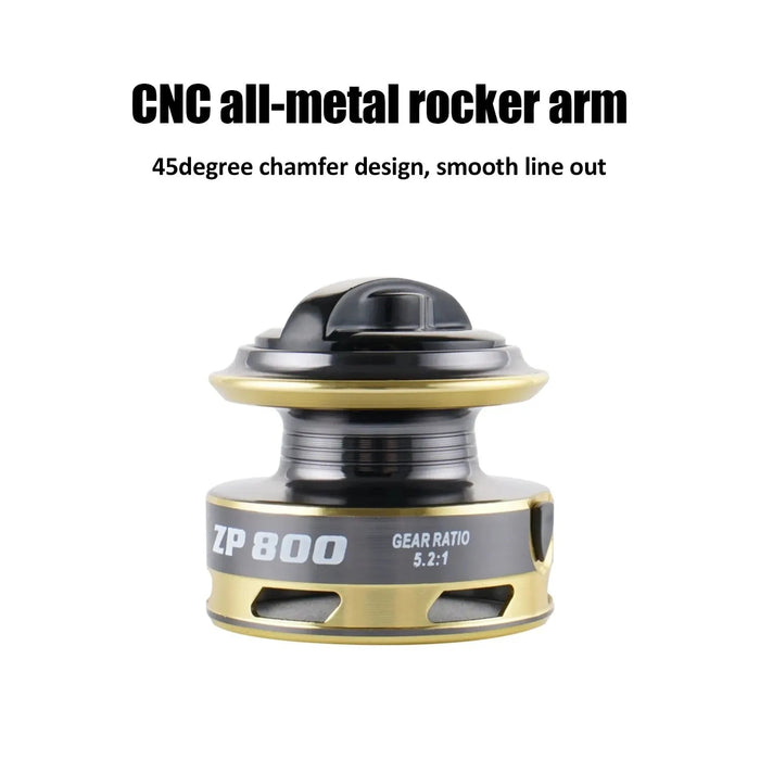 Ultra - Light Spinning Reel (500/800) – 5.2:1 High - Speed & 5KG Max Drag - Bivakshop