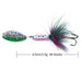 Ultra - Light VIB Lure (3,5g) – Micro Kunstaas met Flashy Feather - Bivakshop