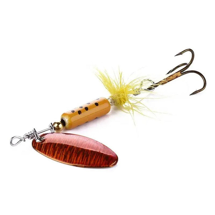 Ultra - Light VIB Lure (3,5g) – Micro Kunstaas met Flashy Feather - Bivakshop